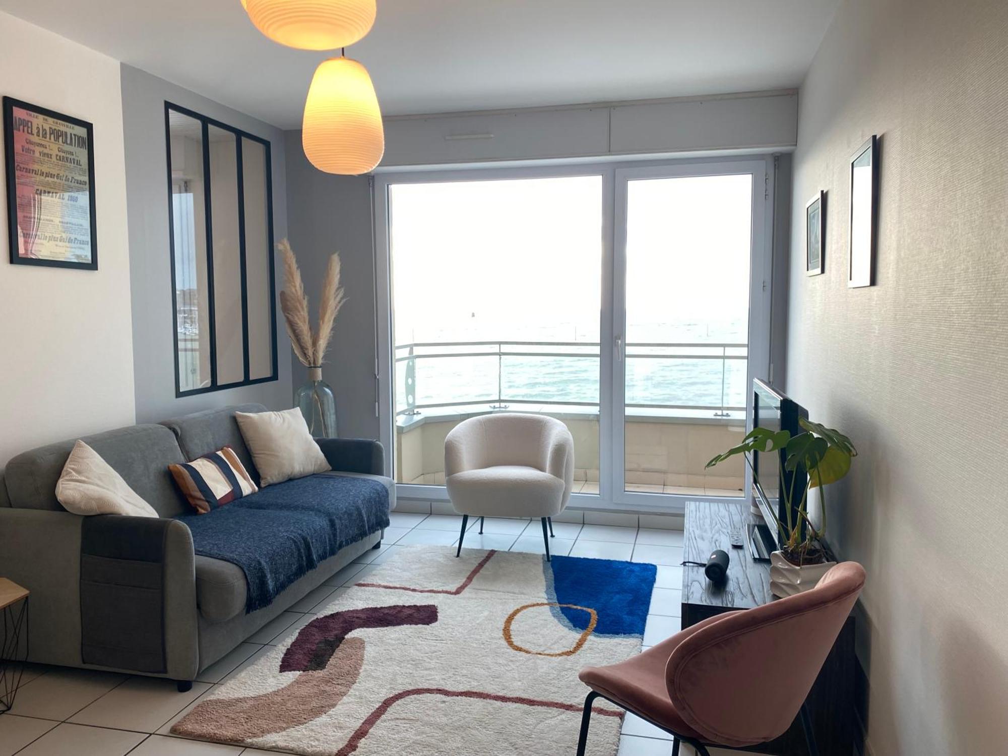 Front De Mer Vue Exceptionnelle Granville Bagian luar foto